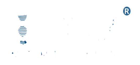 dna computers laptop repair center logo